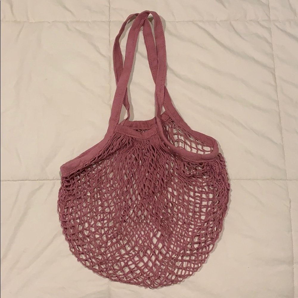 Knitted net bag